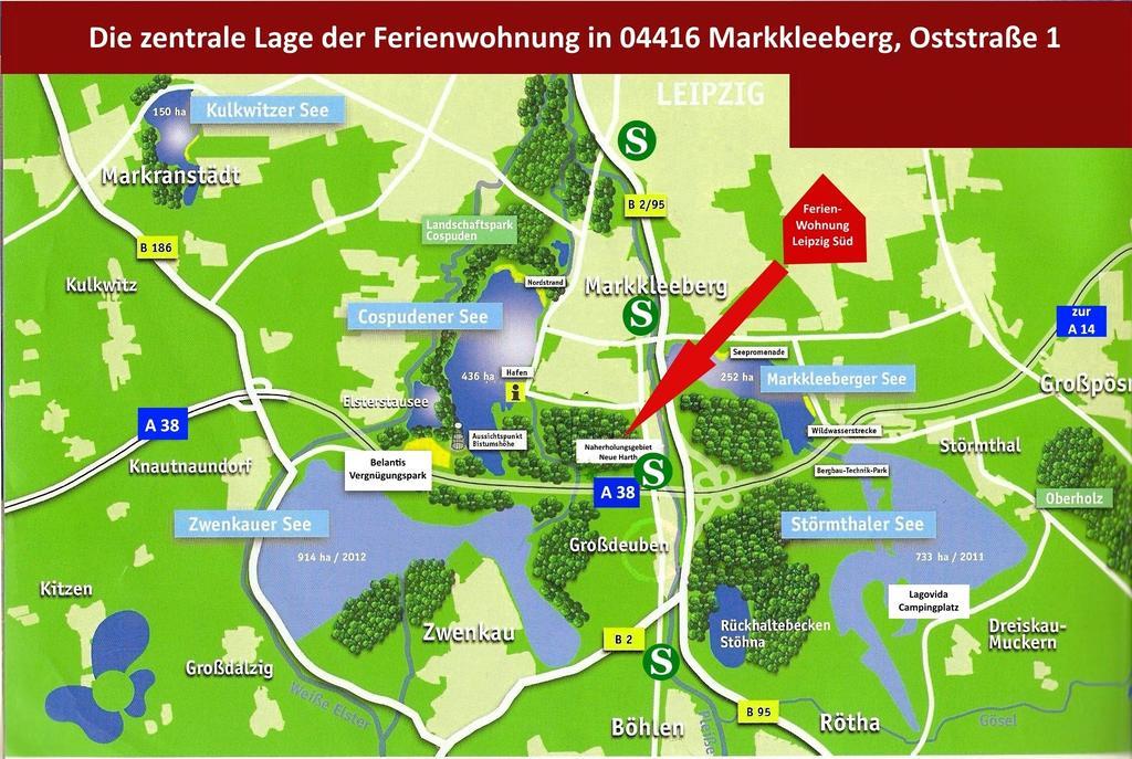 Ferienwohnung Leipzig Sued Markkleeberg Værelse billede